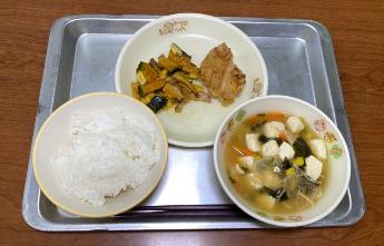 9月26日の小学校の『ときめき給食』