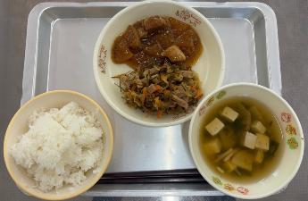 1月23日の小学校の『ときめき給食』