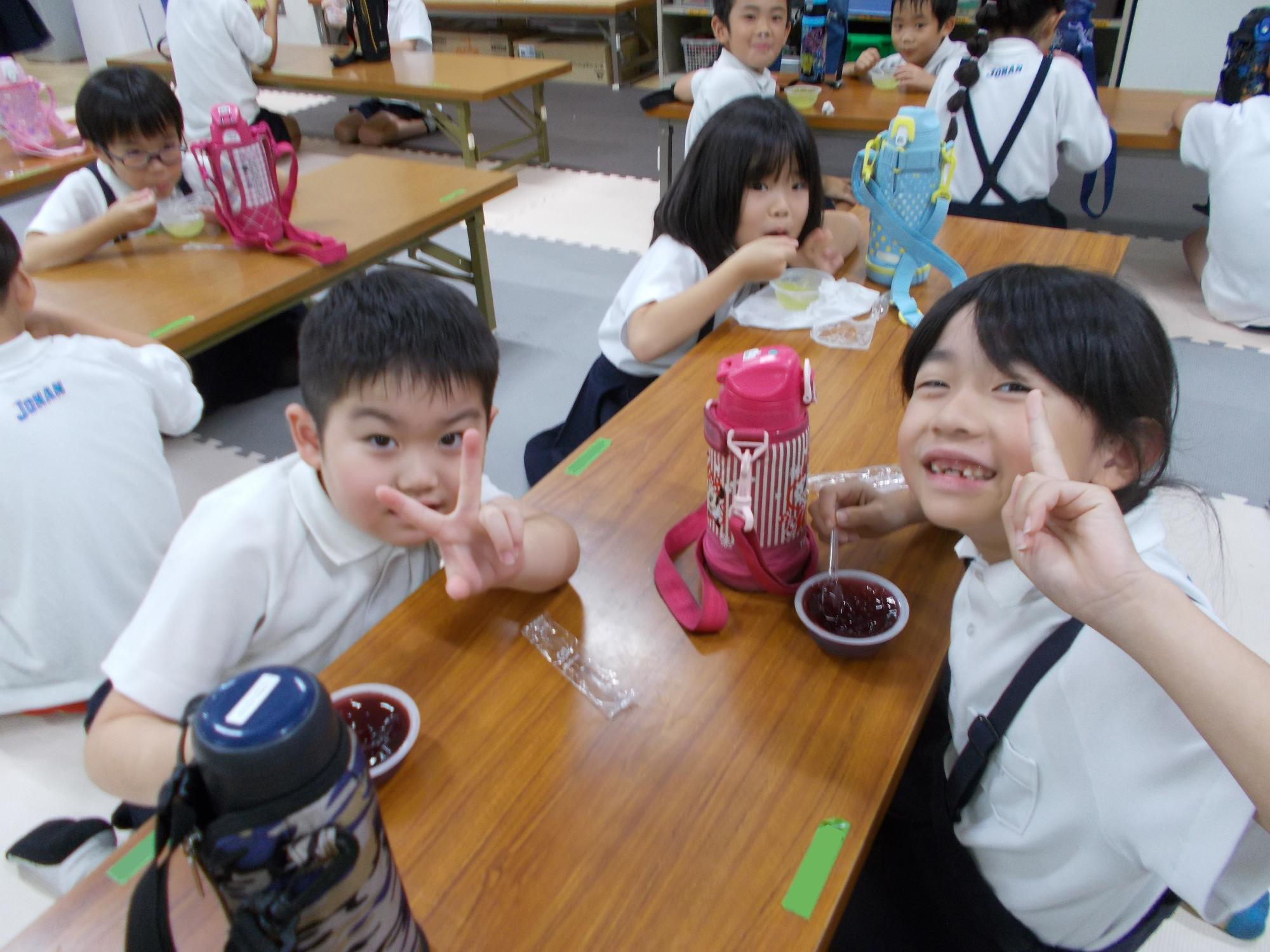 誕生日の子ども